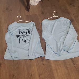 Fsith over fear sweatshirt